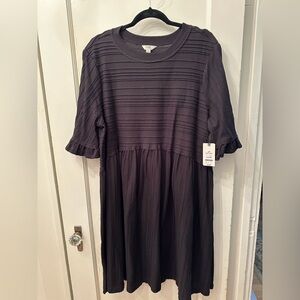 NWT Terra & Sky Black Dress 16W-18W
